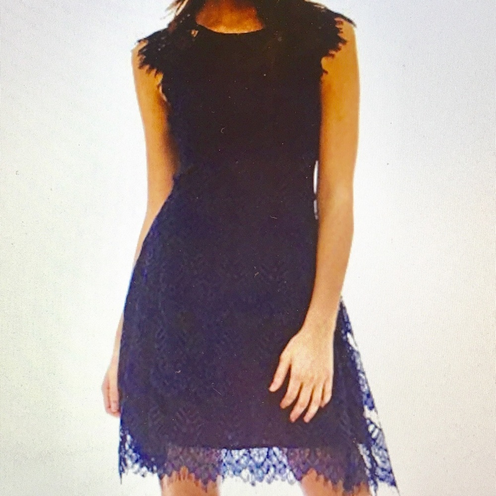 💙 All Over Navy Lace Dress 💙